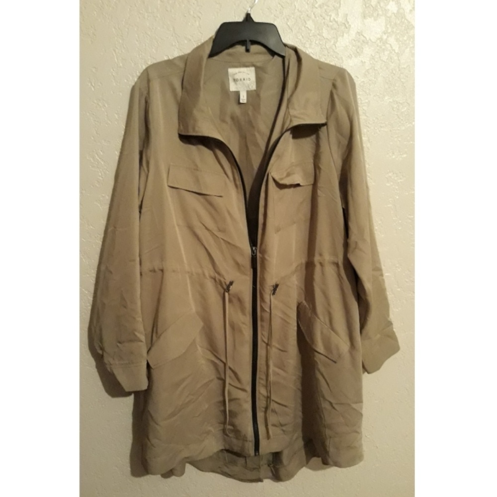 NWOT Torrid trench coat